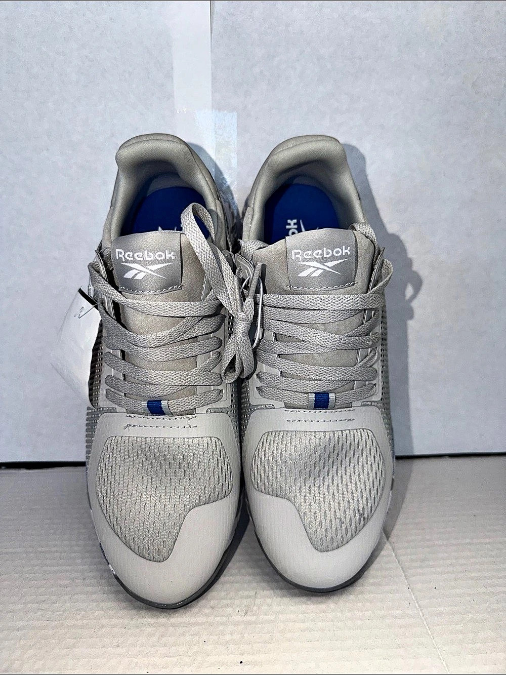 Reebok Nano X1 Pure Grey Camo Gray & Blue Sneakers